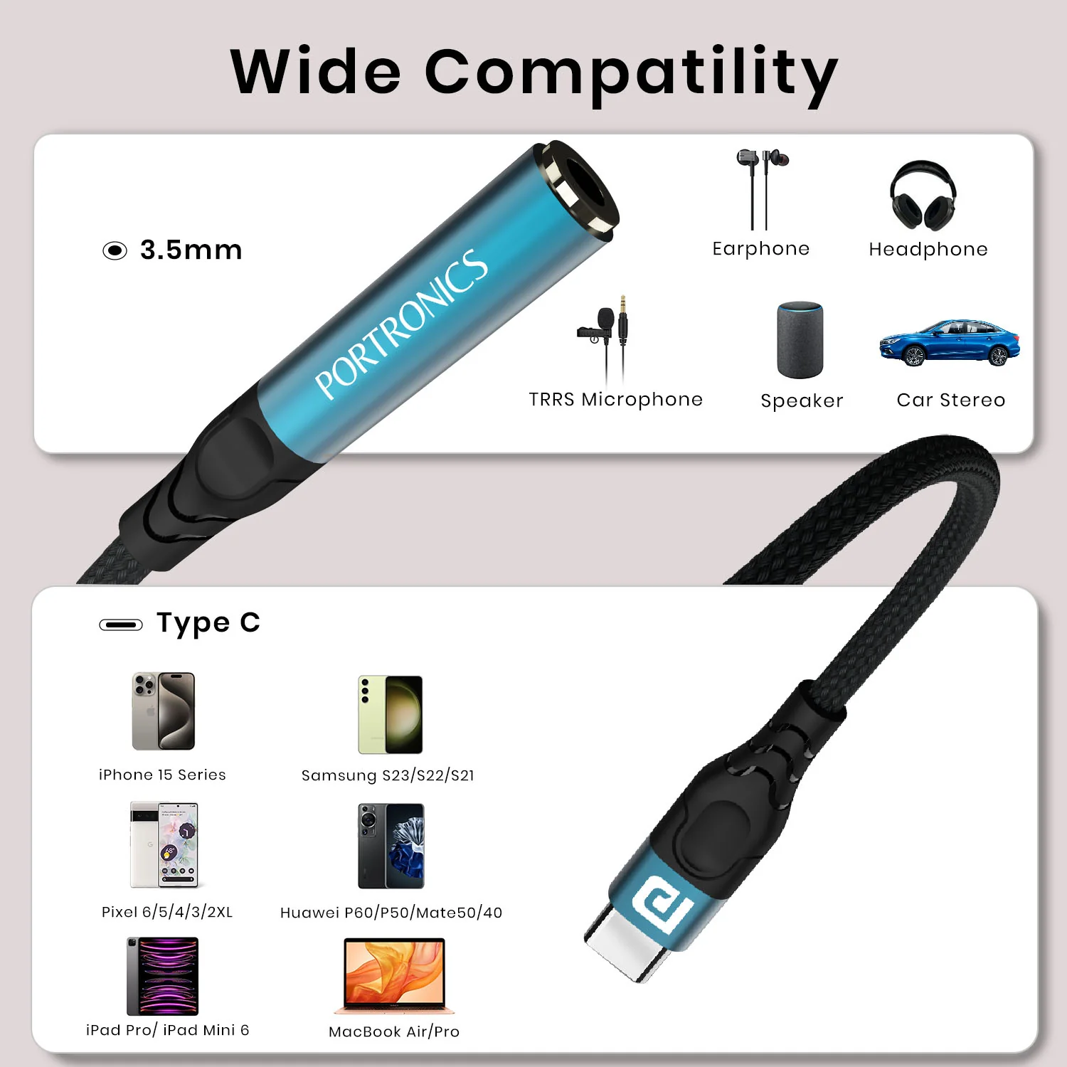 iKonnect C Pro - Type C to 3.5 mm Audio Jack Connector - Image 5