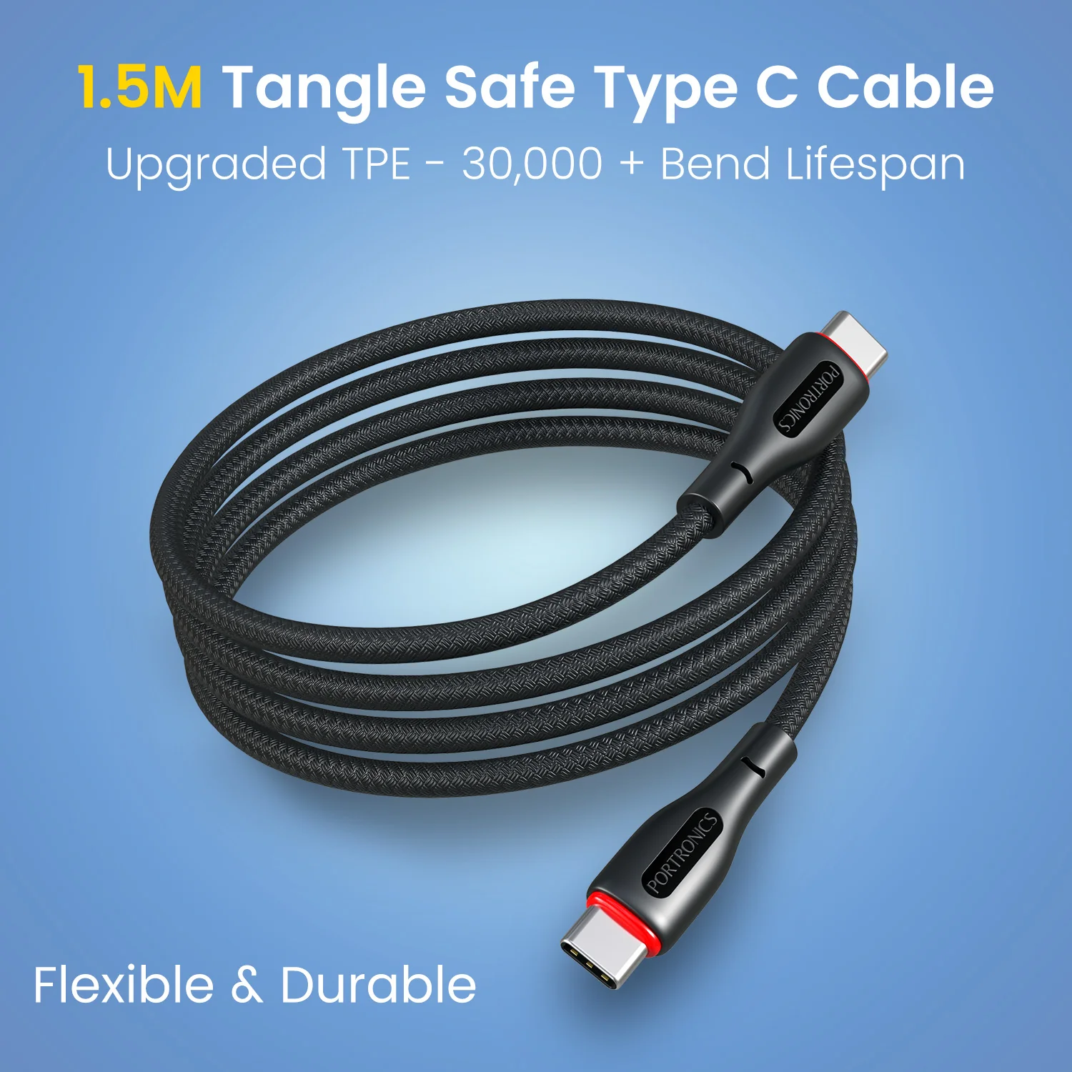 Konnect B - Type C To C Cable 100W 1.5M - Image 12