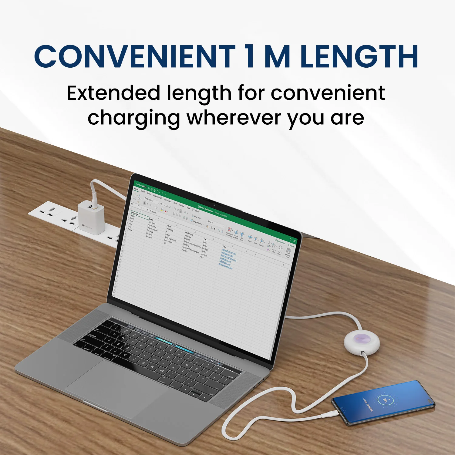 Konnect Recoil - 100W Charging cable - Image 3