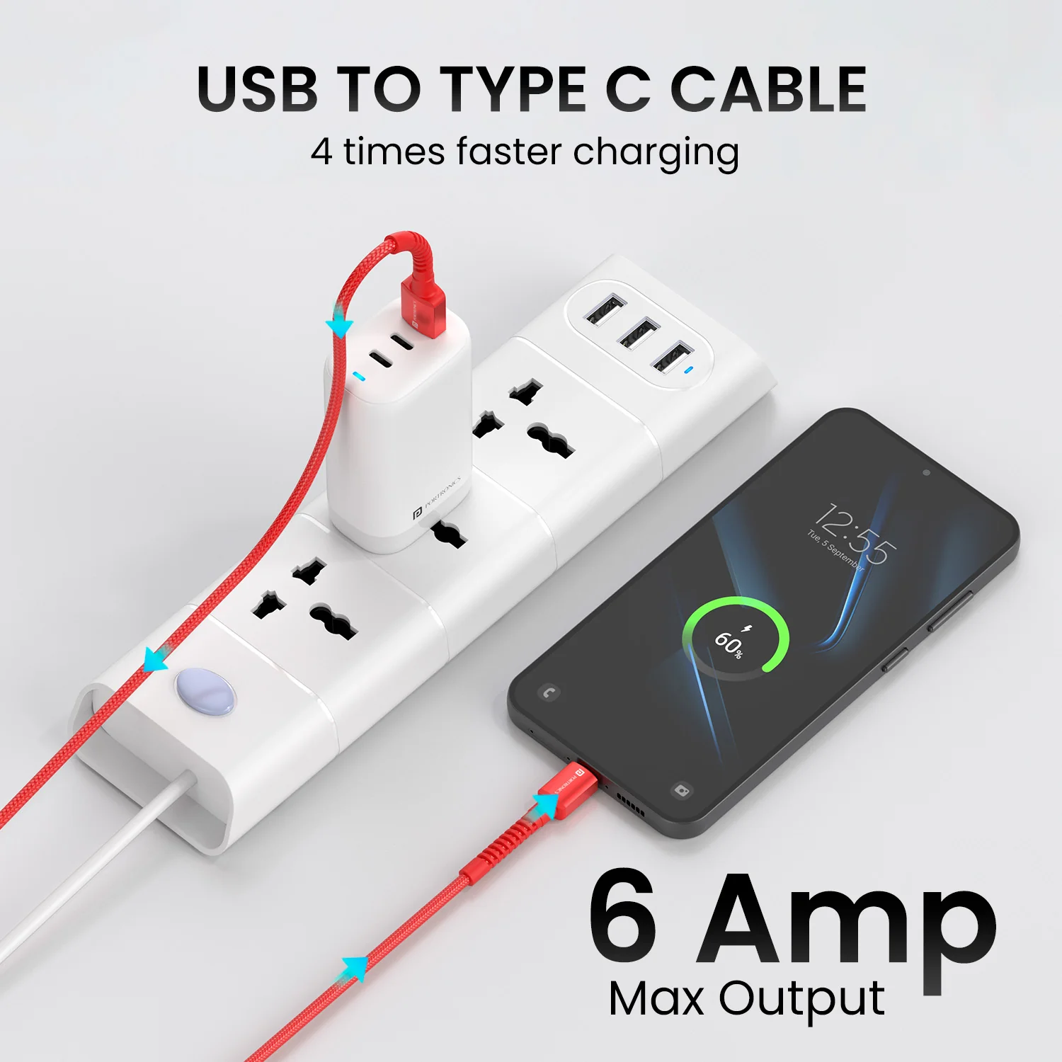 Konnect X 6A USB to Type C-1M - Image 5