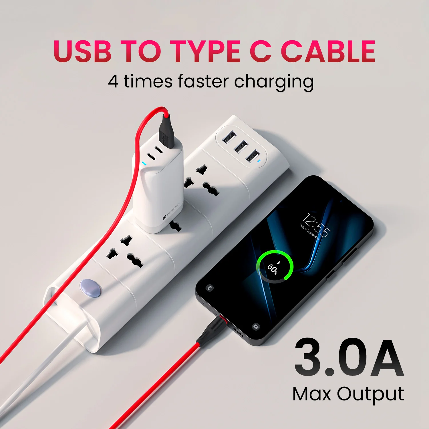 Silklink 3A USB to Type C Cable - Image 6