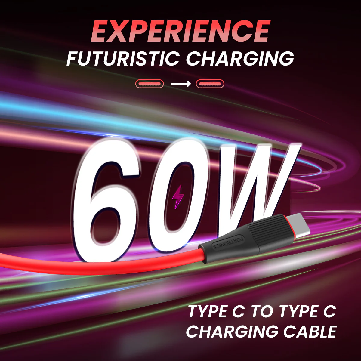 Silklink 60w Type C to Type C Cable - Image 3