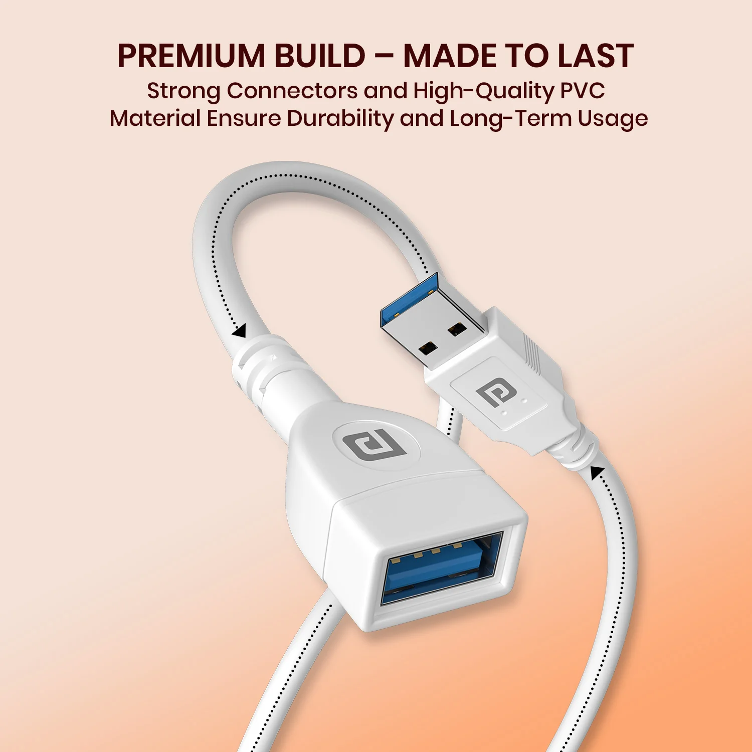 Uniconnect - USB Male To USB Female 3A  3M Cable - Image 5